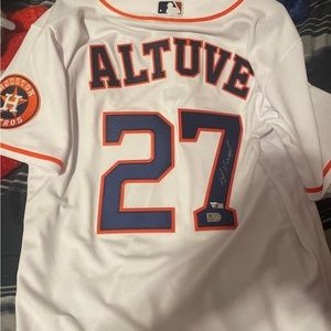 Jose Altuve authentic Signed Jersey